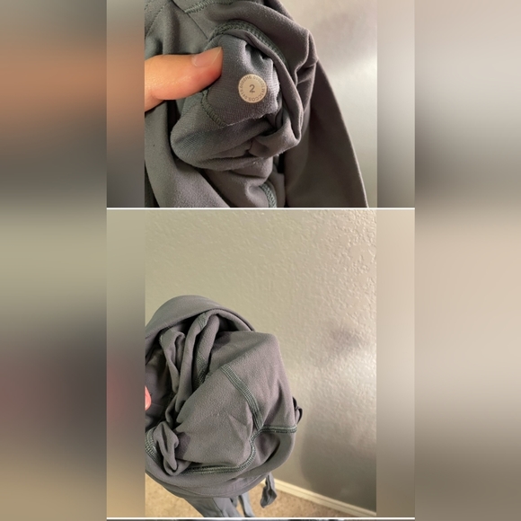 Lululemon align pant 28" wrap waist blue charcoal - Picture 3 of 3